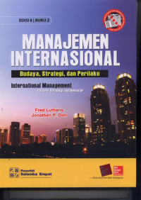 Manajemen Internasional : Budaya, Strategi dan Perilaku